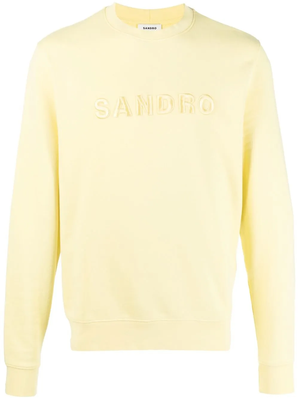 

SANDRO sudadera con logo bordado - Amarillo