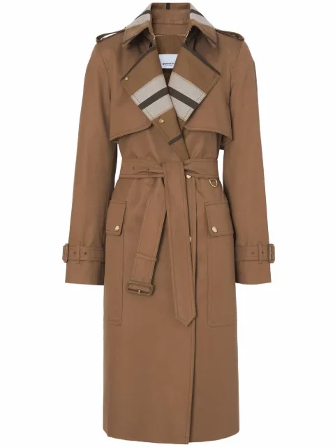 Burberry Gestreifter Trenchcoat