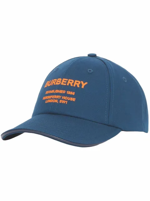 Burberry gorra con motivo Horseferry