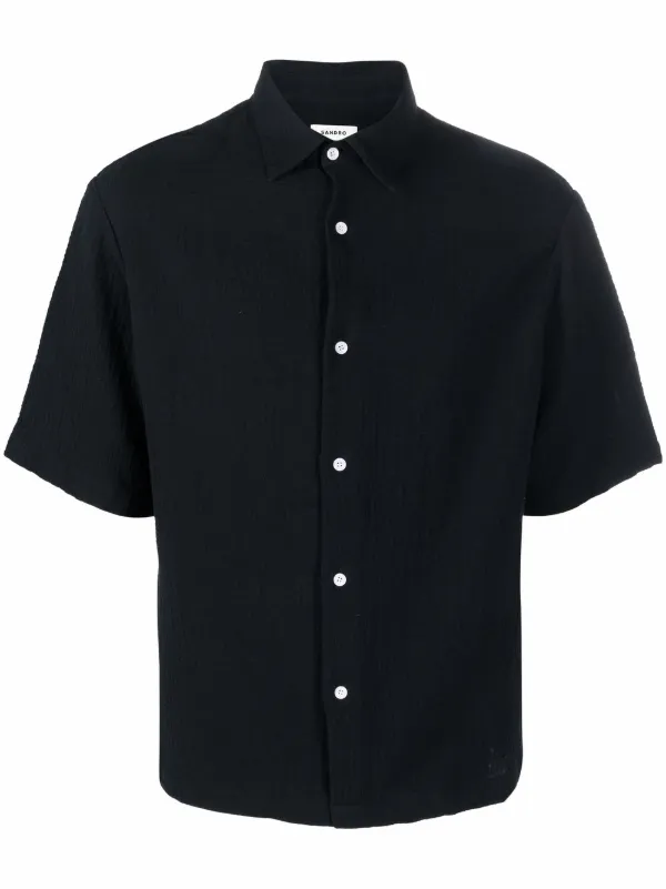 SANDRO Sunday Textured short-sleeve 