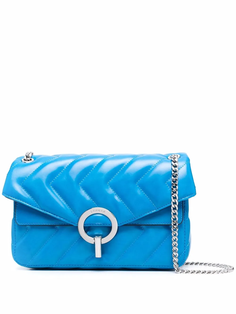 

SANDRO bolsa satchel capitonada - Azul