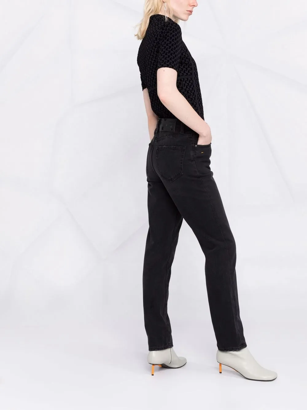 Off-White Jeans dritti con stampa | Abbigliamento | Image 4