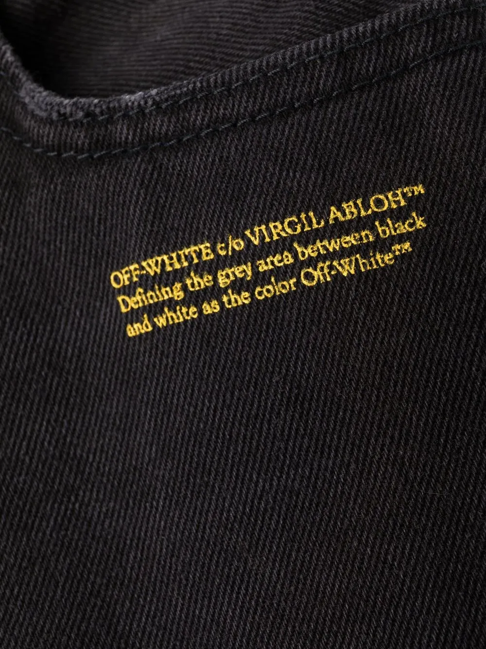 Off-White Jeans dritti con stampa | Image 7