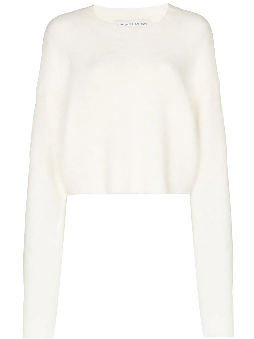 

Shoreditch Ski Club Roxy cropped jumper - White