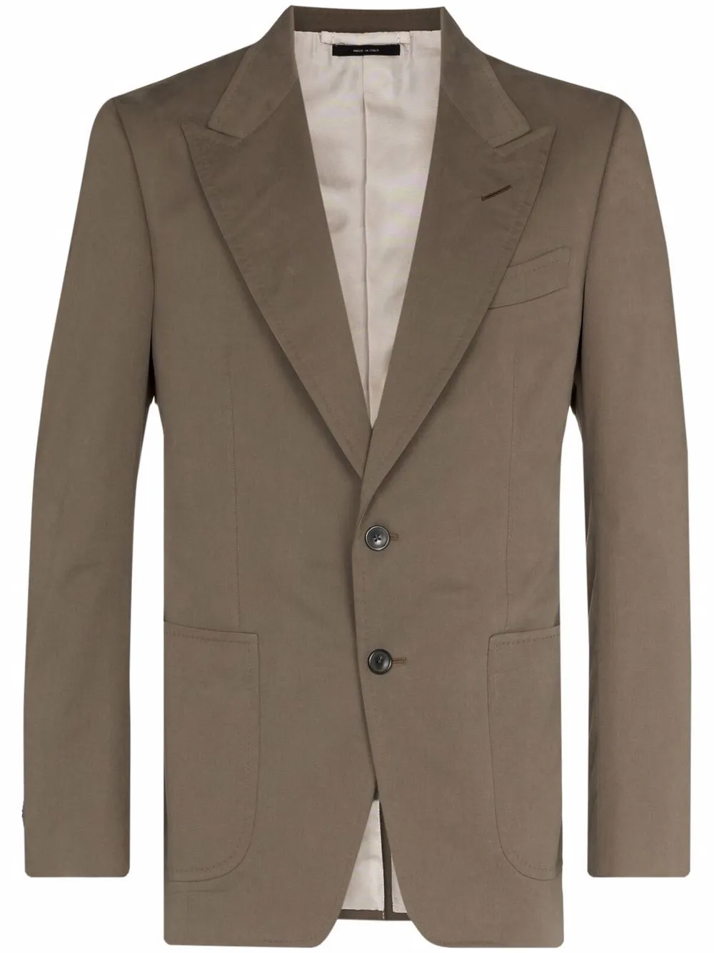 

TOM FORD blazer Levantine con botones - Verde