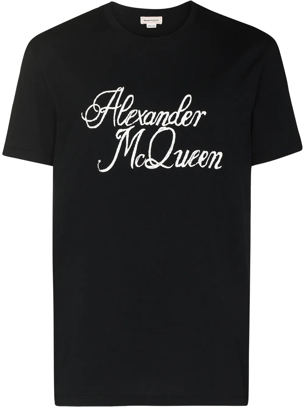 

Alexander McQueen logo-print cotton T-shirt - Black