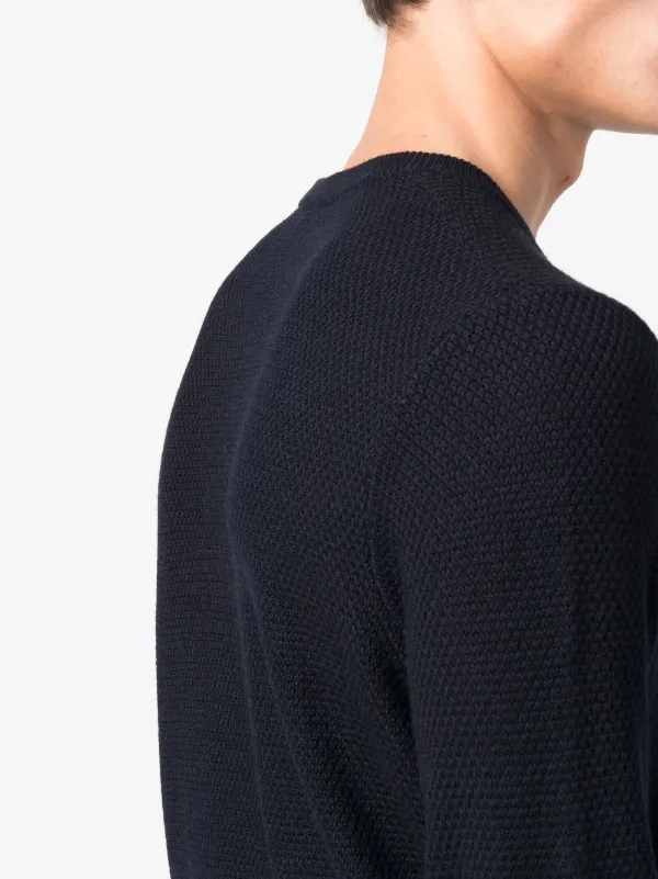 SANDRO brioche-stitch wool-blend Jumper - Farfetch