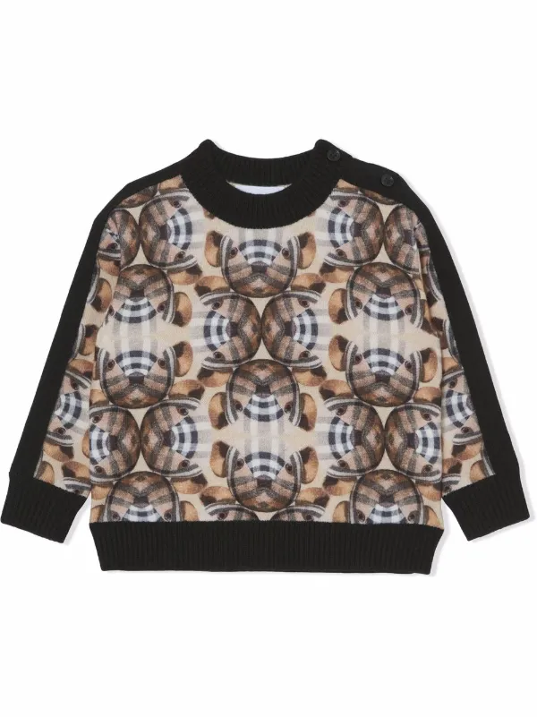 burberry bear jumper