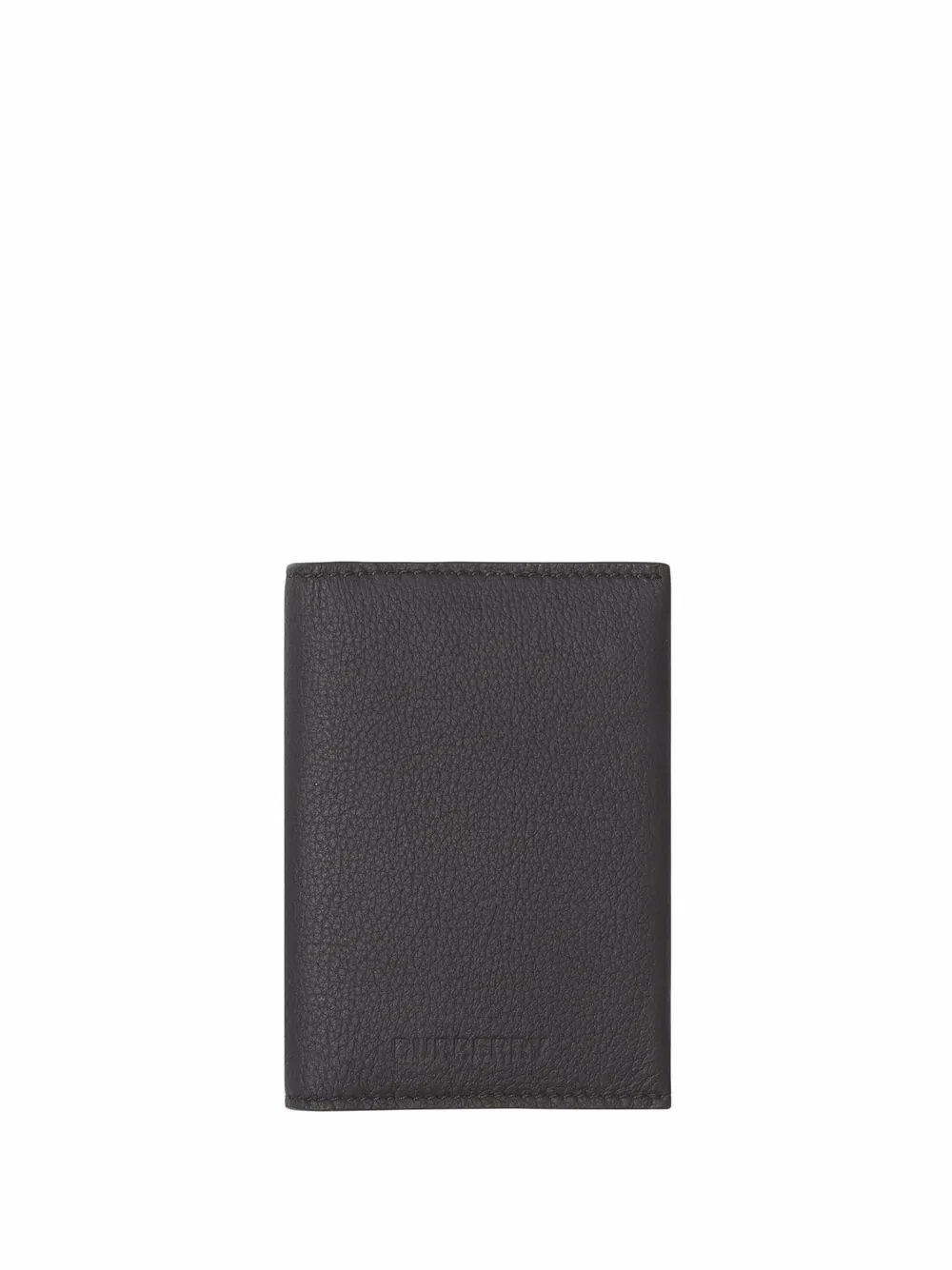 

Burberry tarjetero texturizado - Negro