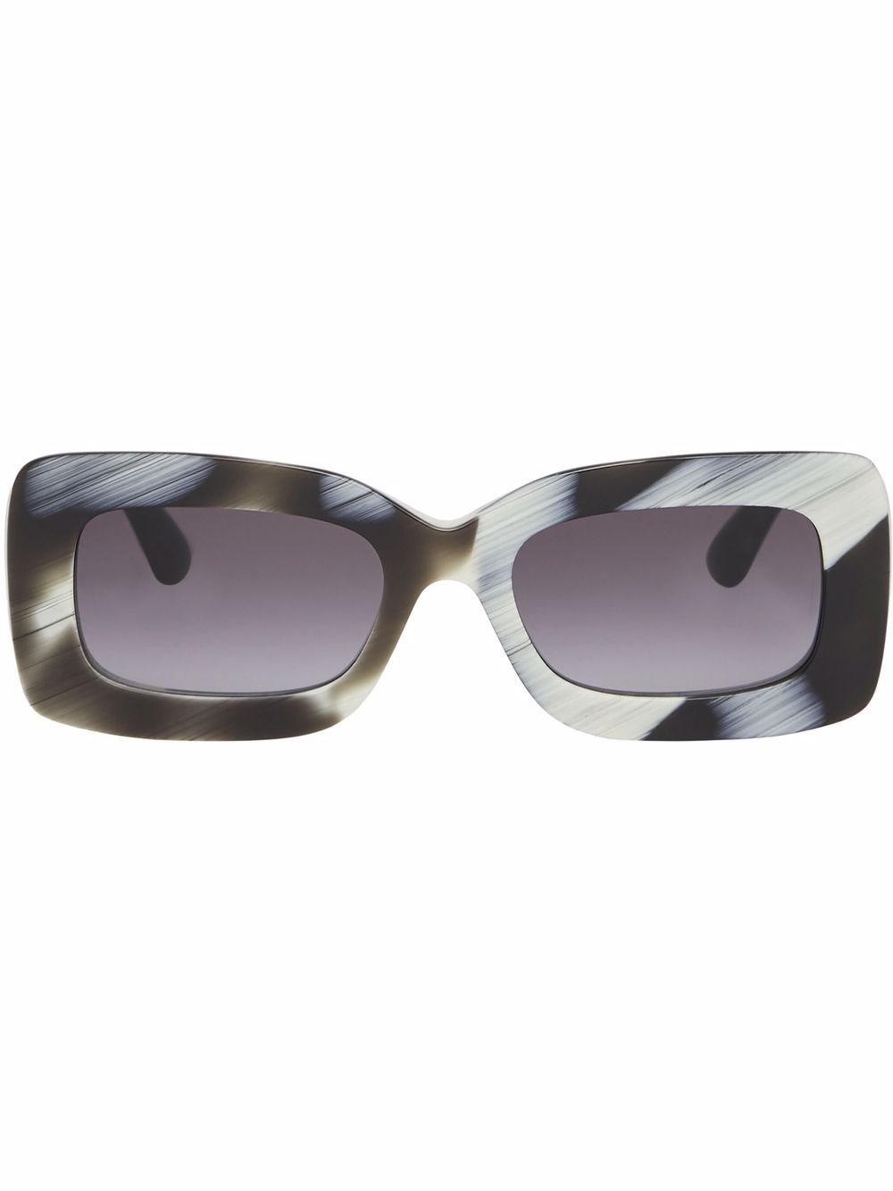 фото Burberry солнцезащитные очки в прямоугольной оправе