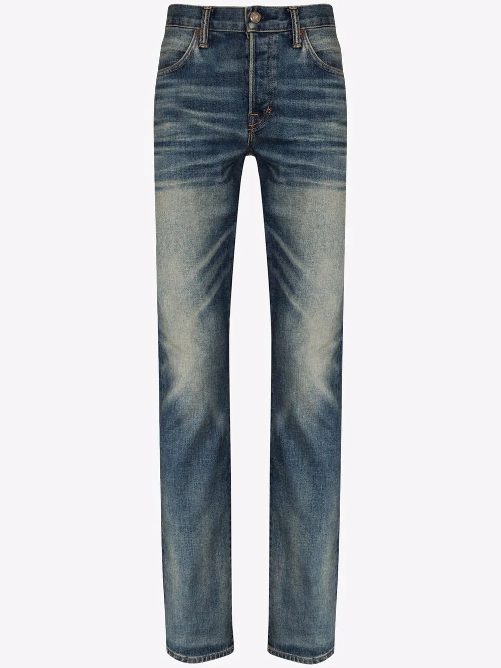 

TOM FORD light-wash slim-cut jeans - Neutrals