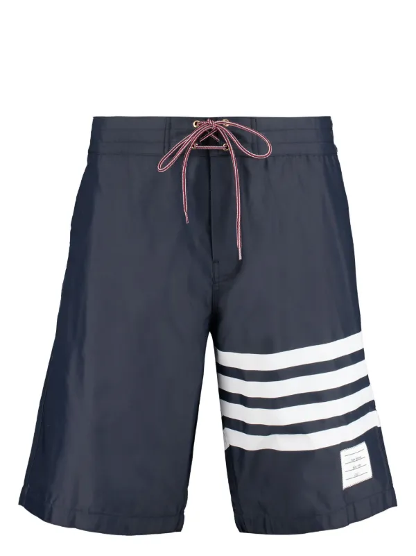 THOM BROWNE. 4BAR ハーフパンツネイビー2