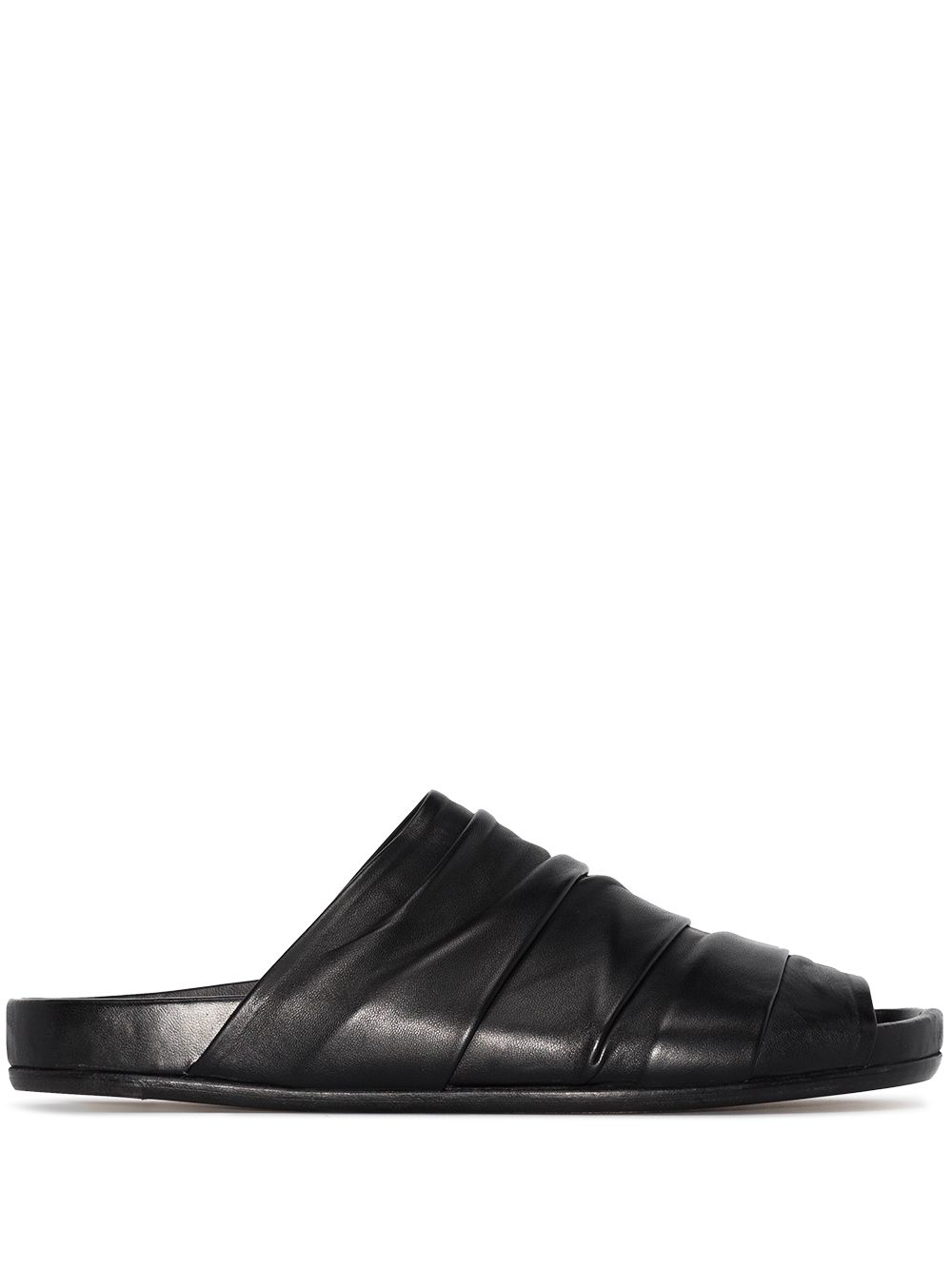 Rick Owens RICK OWENS DRAPED GRANOLA BLK SNDL