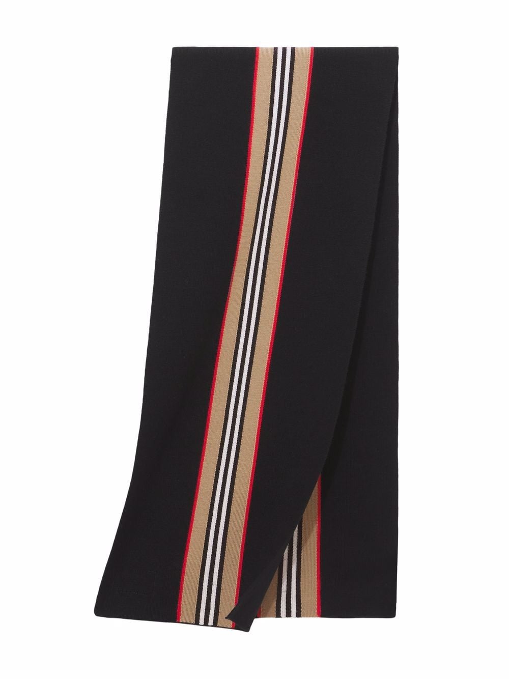 фото Burberry kids шерстяной шарф в полоску icon stripe