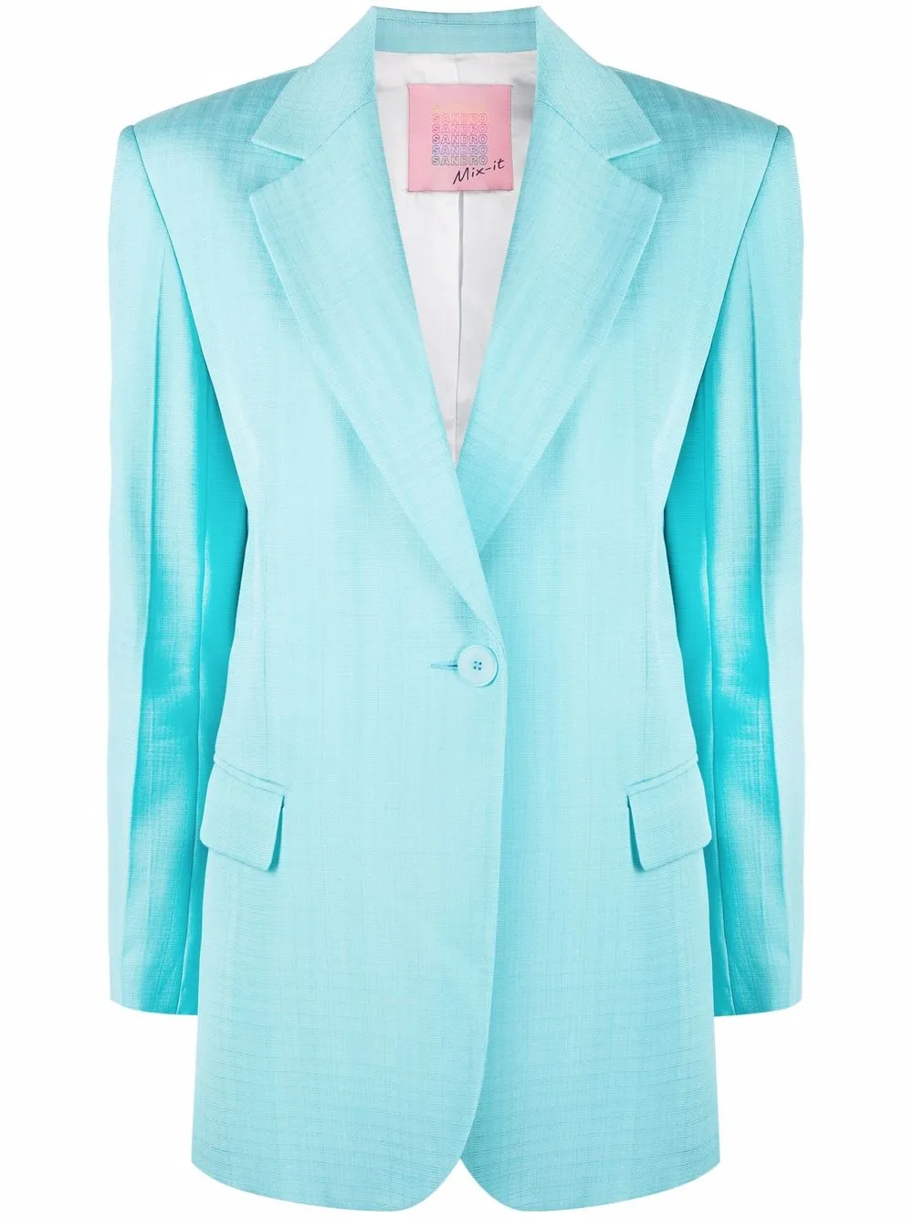 

SANDRO blazer con botones - Azul