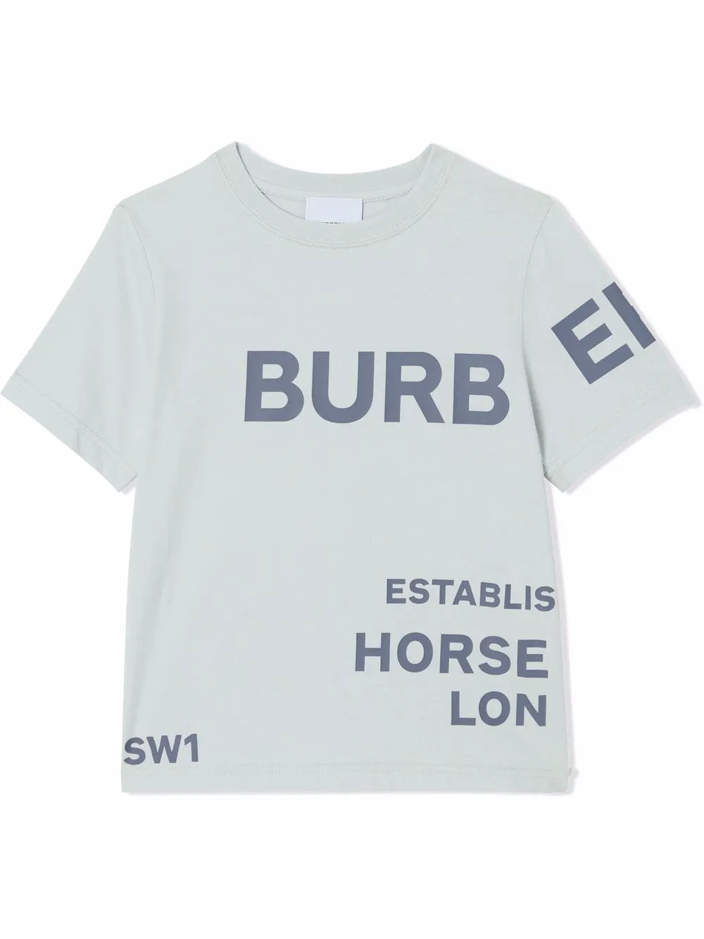 

Burberry Kids playera con estampado Horseferry - Gris