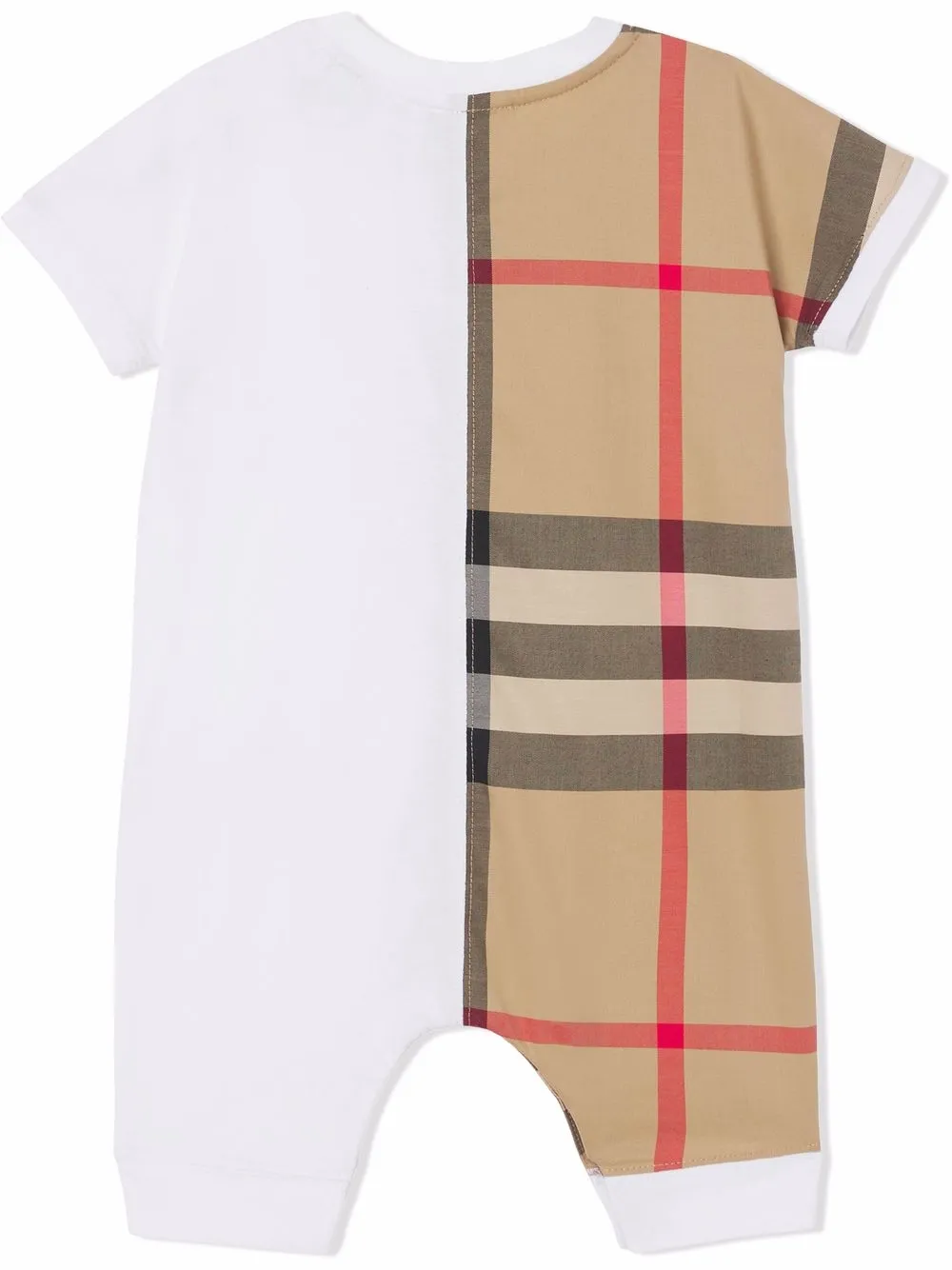 Burberry Kids Babypakje met Vintage check - Wit