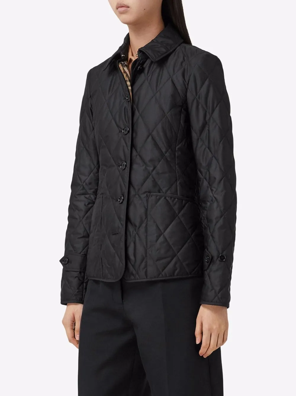 Burberry cheap diamond jacket