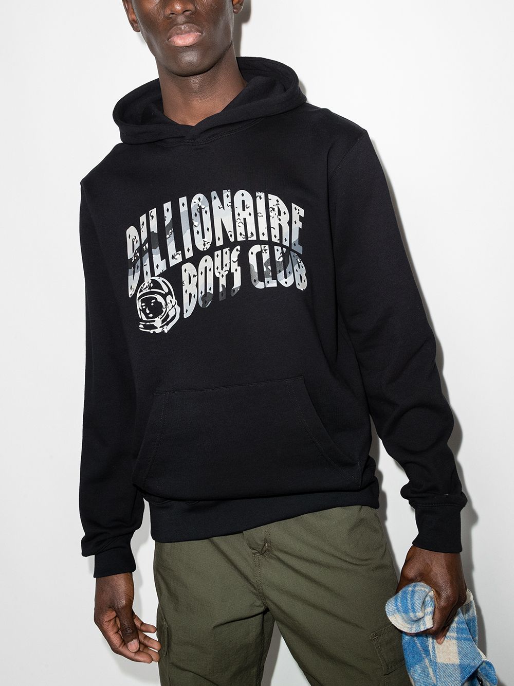 фото Billionaire boys club logo-print hoodie