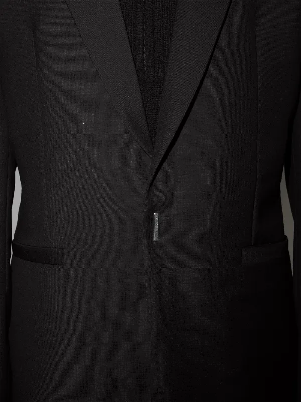 Givenchy ジバンシィ テーラード シングルジャケット | ブラック Givenchy ジバンシィ テーラード シングルジャケット | ブラック