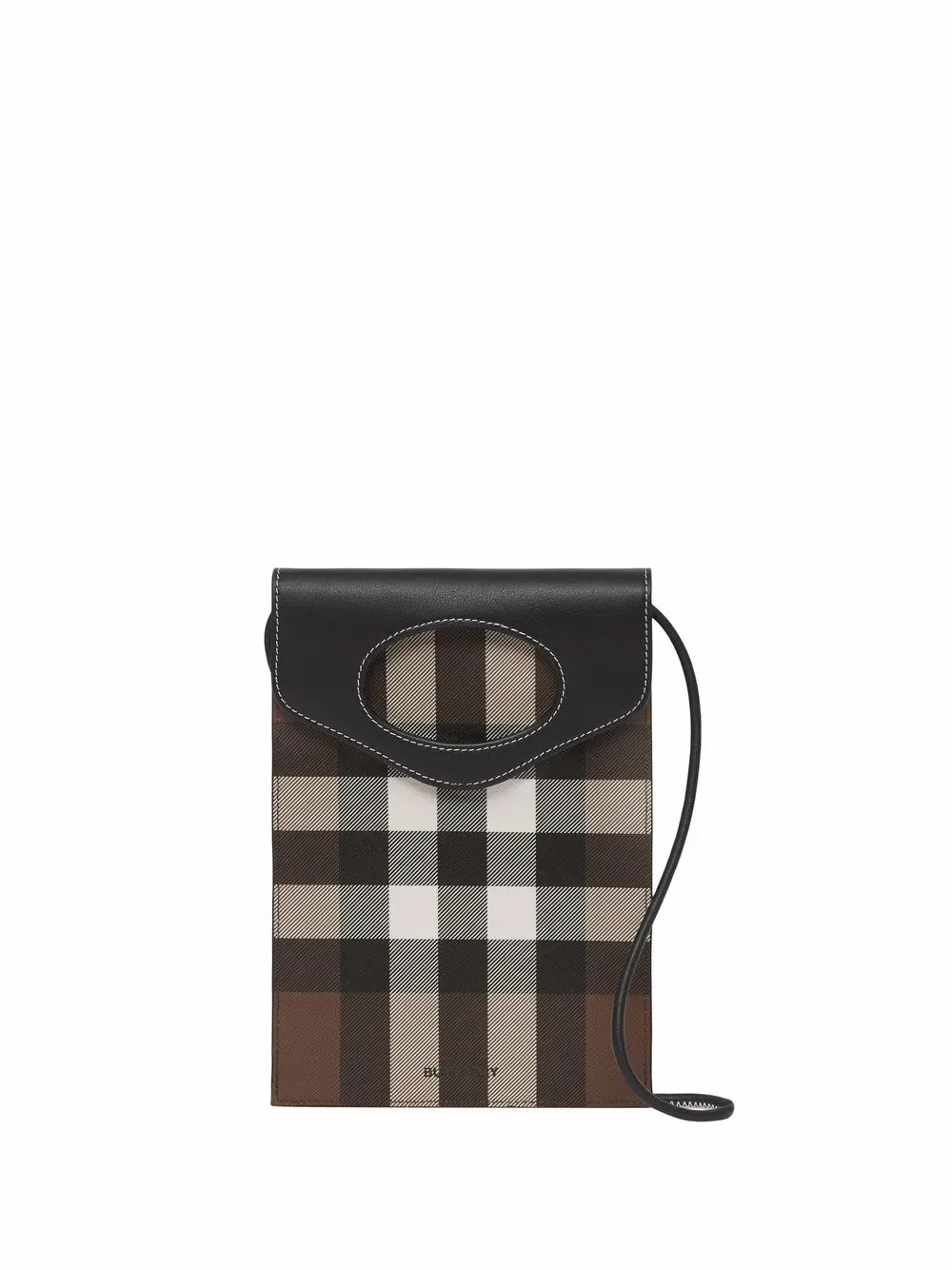 фото Burberry мини-сумка в клетку