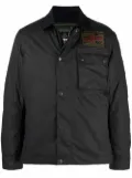 Barbour wax-effect field jacket - Black