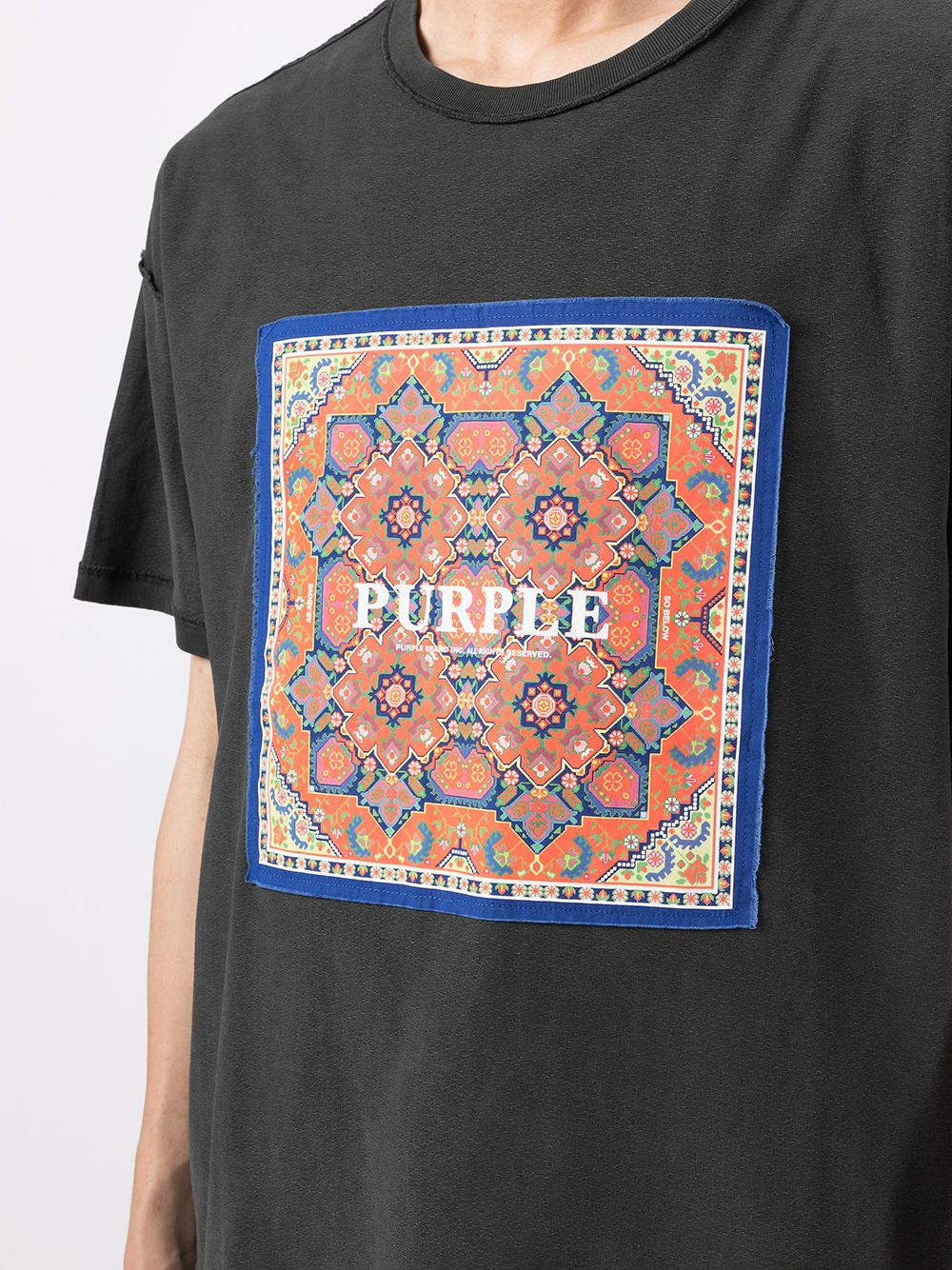 фото Purple brand футболка с логотипом