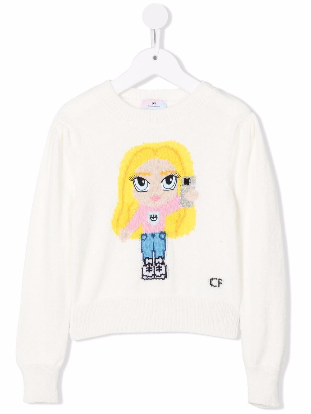 фото Chiara ferragni kids джемпер chiara mascot