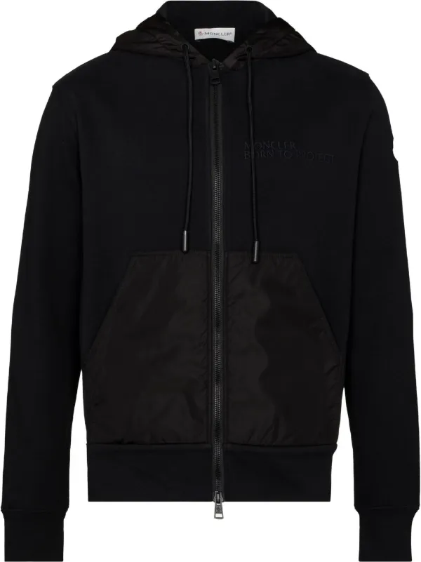 Moncler Born To Protect zip-up Hoodie 