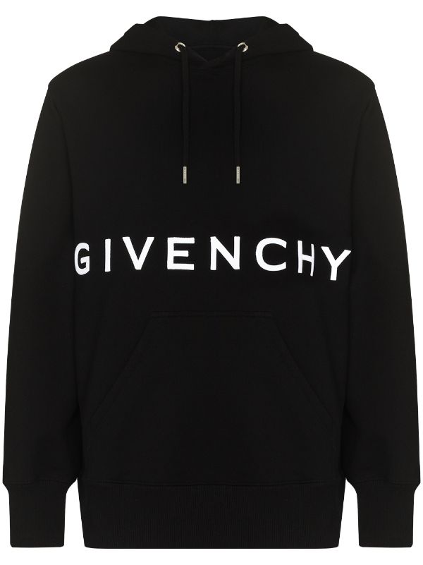 Givenchy 4G-embroidered Cotton Hoodie - Farfetch