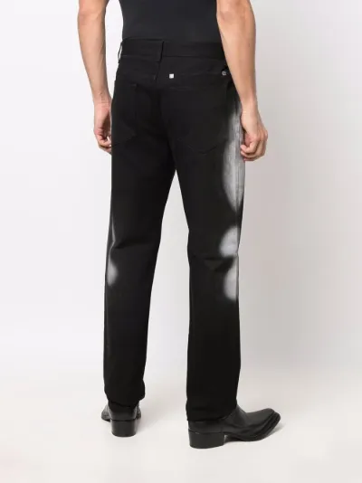 x Chito tag-effect slim-cut jeans 