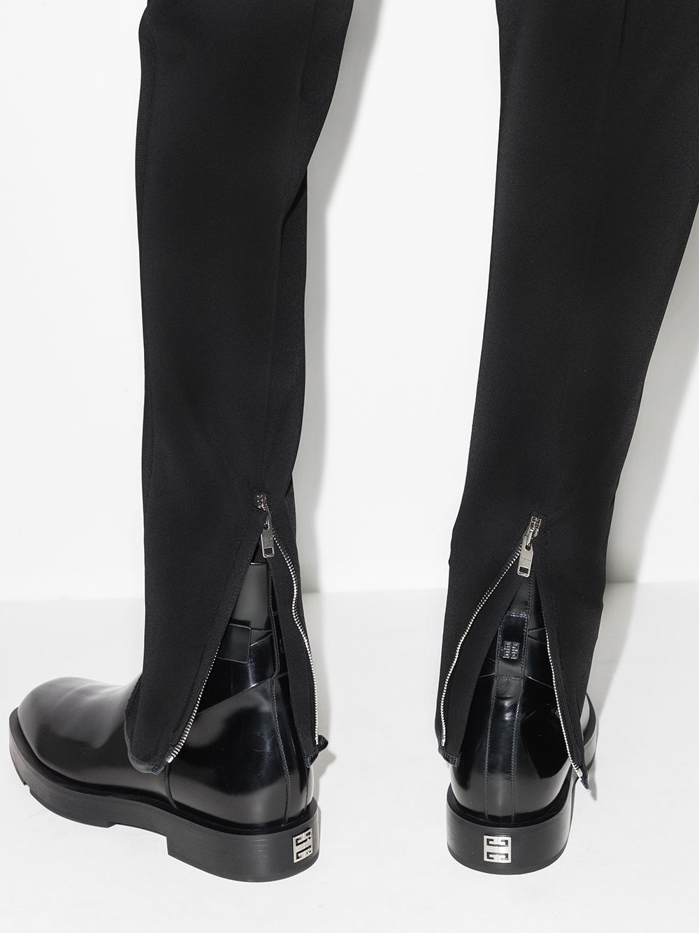 фото Givenchy брюки скинни с молниями