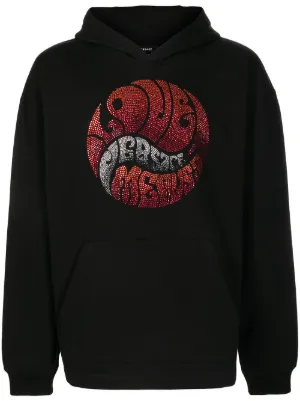 rhude snake moletom com capuz