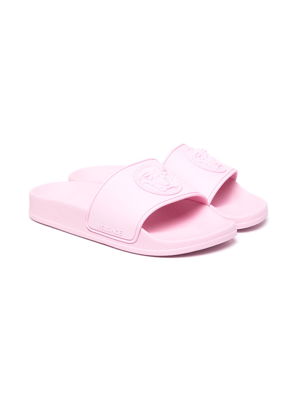 Shop Versace Kids Medusa-head sliders with Express Delivery - FARFETCH