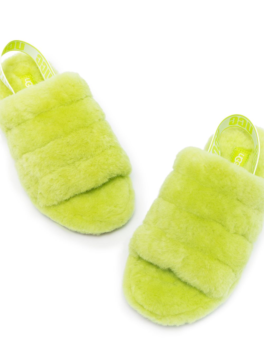 фото Ugg сандалии fluff yeah из овчины