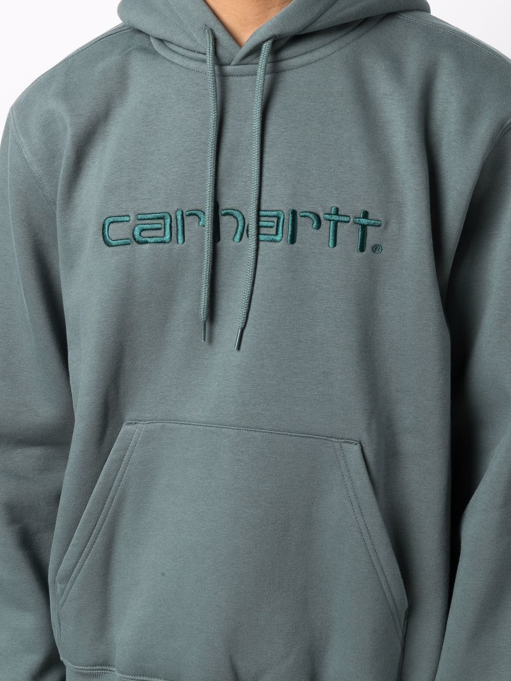 фото Carhartt wip худи с вышитым логотипом