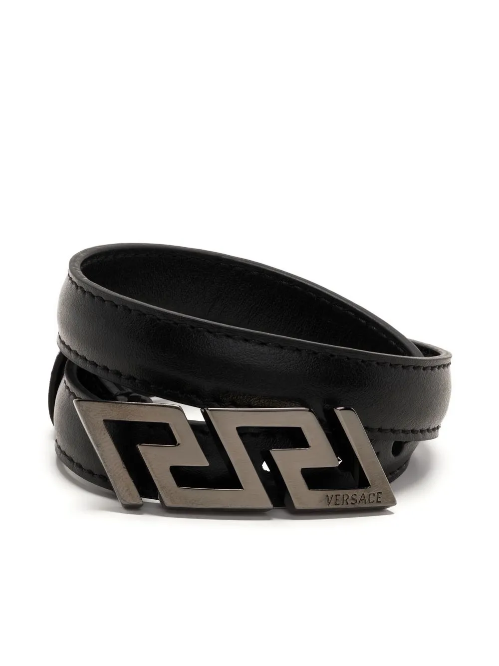 

Versace pulsera Greca - Negro