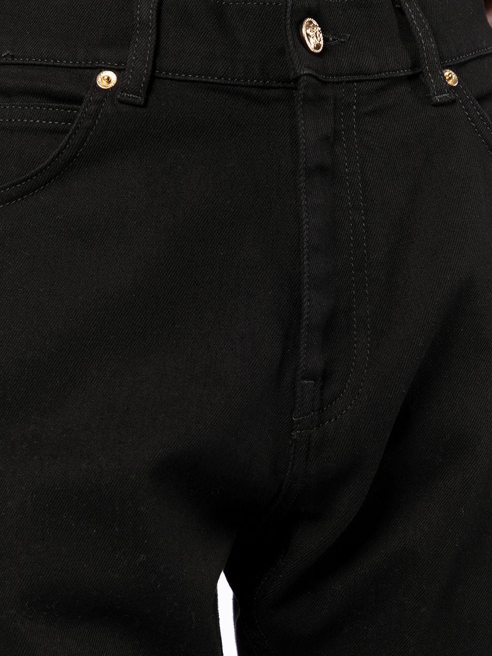 фото Versace прямые джинсы с завышенной талией