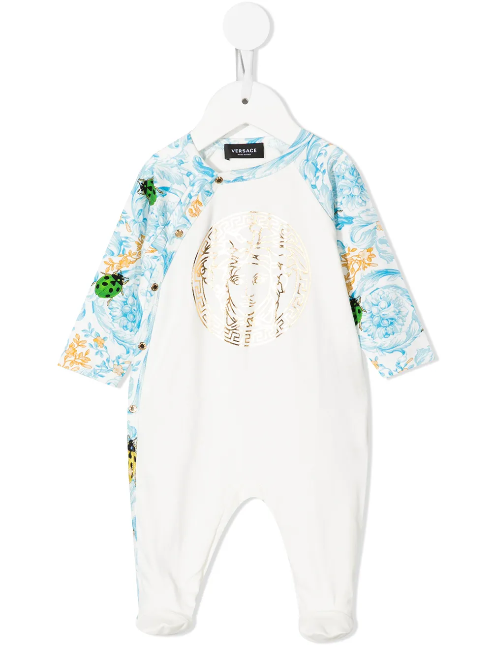 

Versace Kids body con motivo Medusa - Blanco