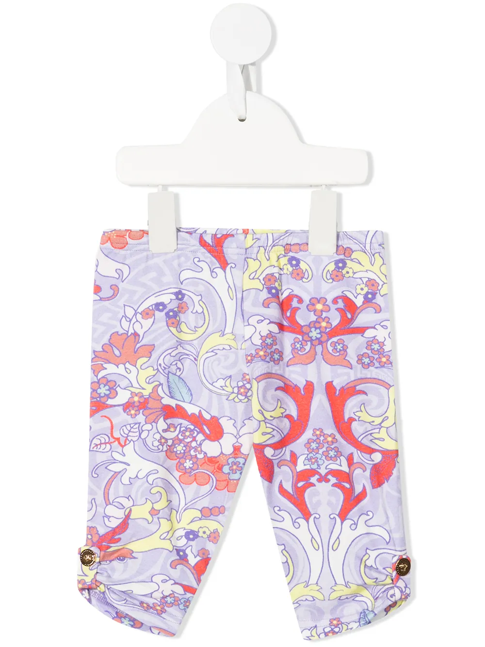 

Versace Kids leggins con motivo barroco - Morado