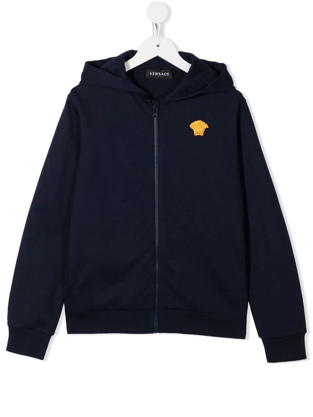 

Versace Kids hoodie con motivo Medusa - Azul