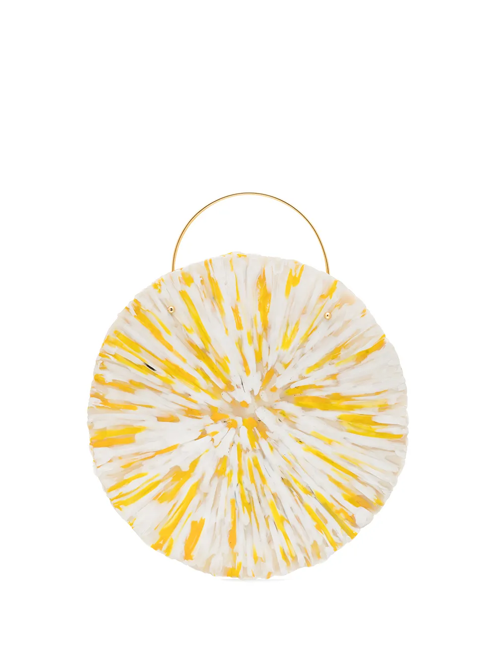 

Vanina Le Rayon round tote - White