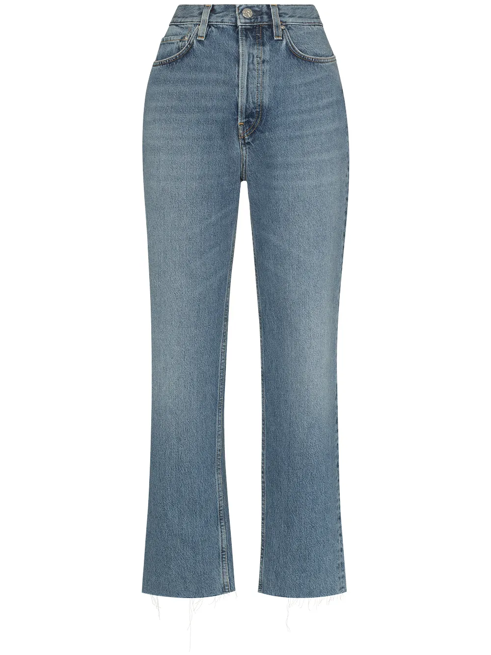 Totême raw-hem straight-leg jeans