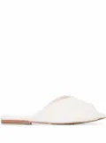 Deiji Studios open-toe wool slippers - Neutrals