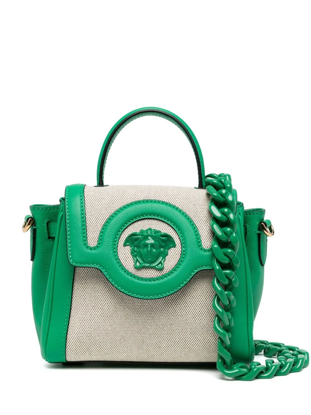 

Versace bolsa La Medusa con asa - Verde