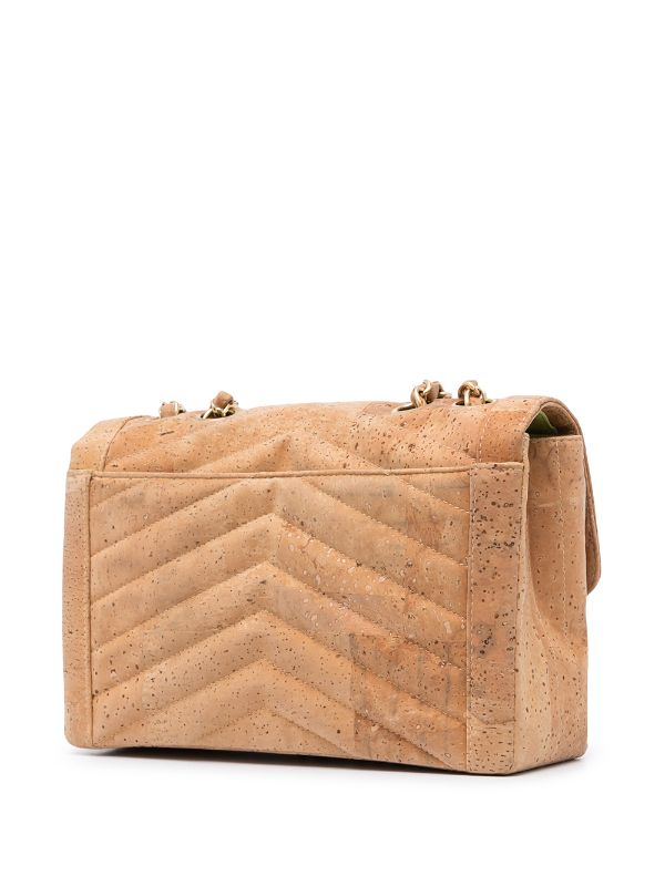 chanel cork bag