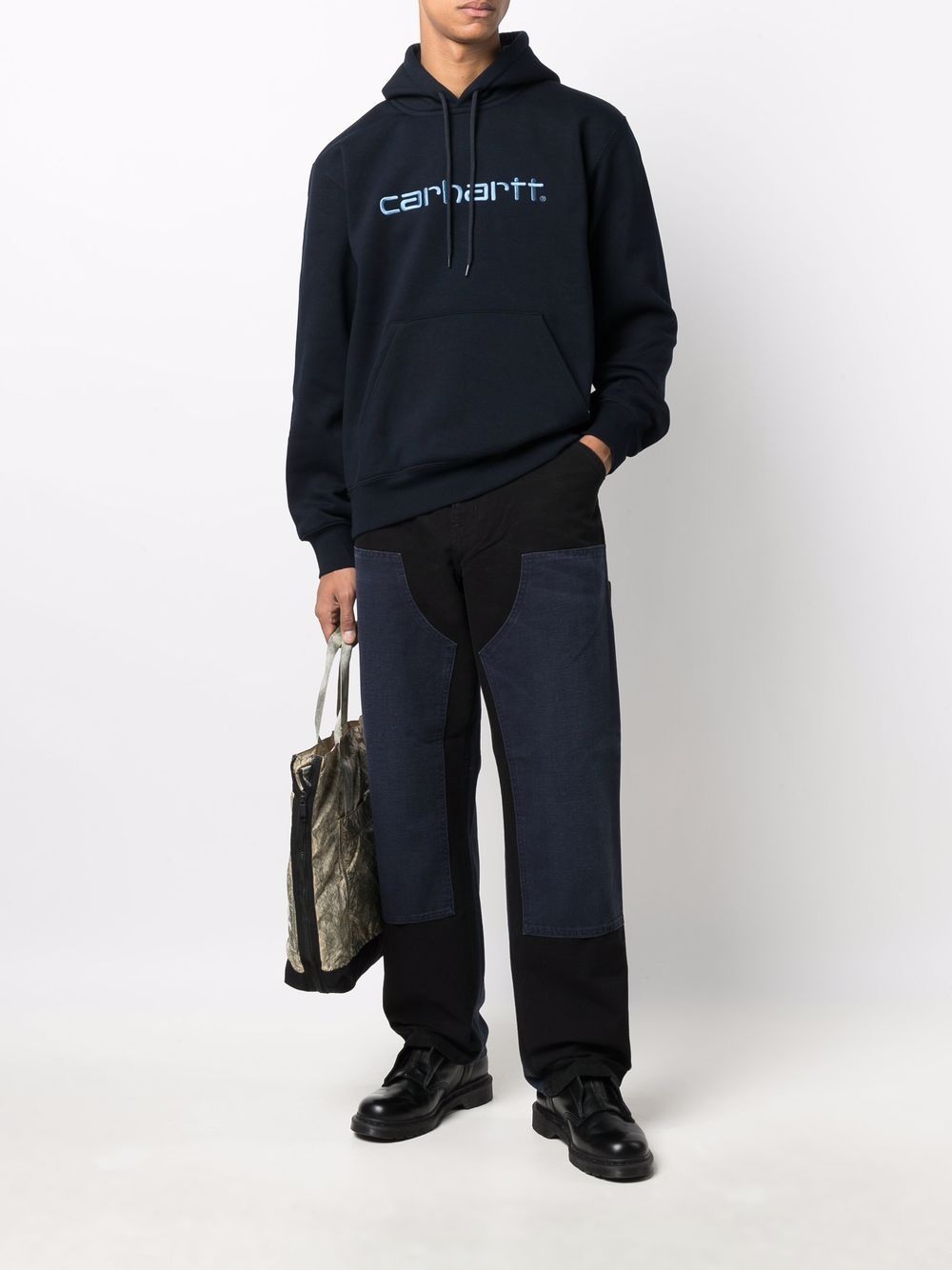 фото Carhartt wip худи с вышитым логотипом