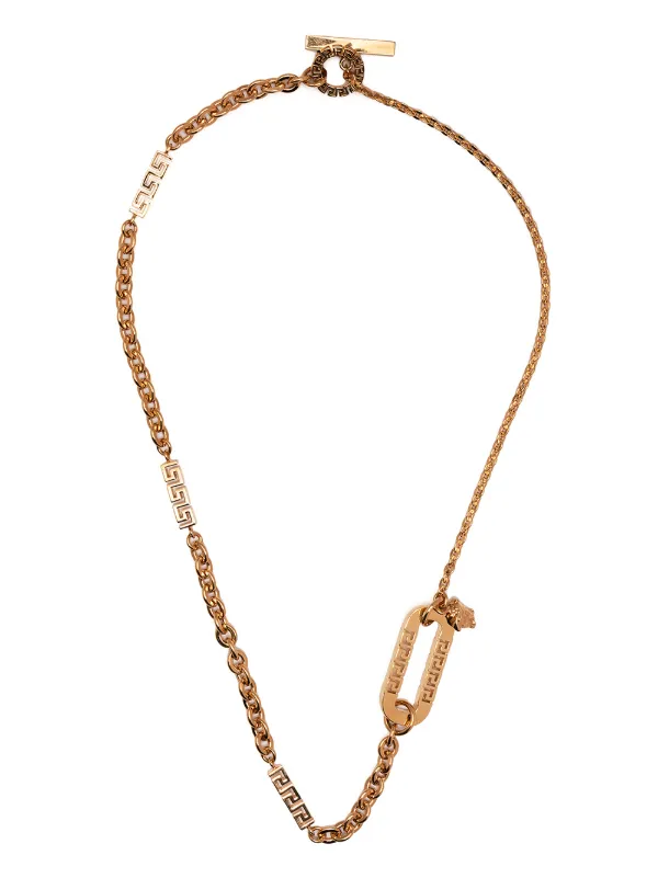 Versace Greca-detail Necklace - Farfetch