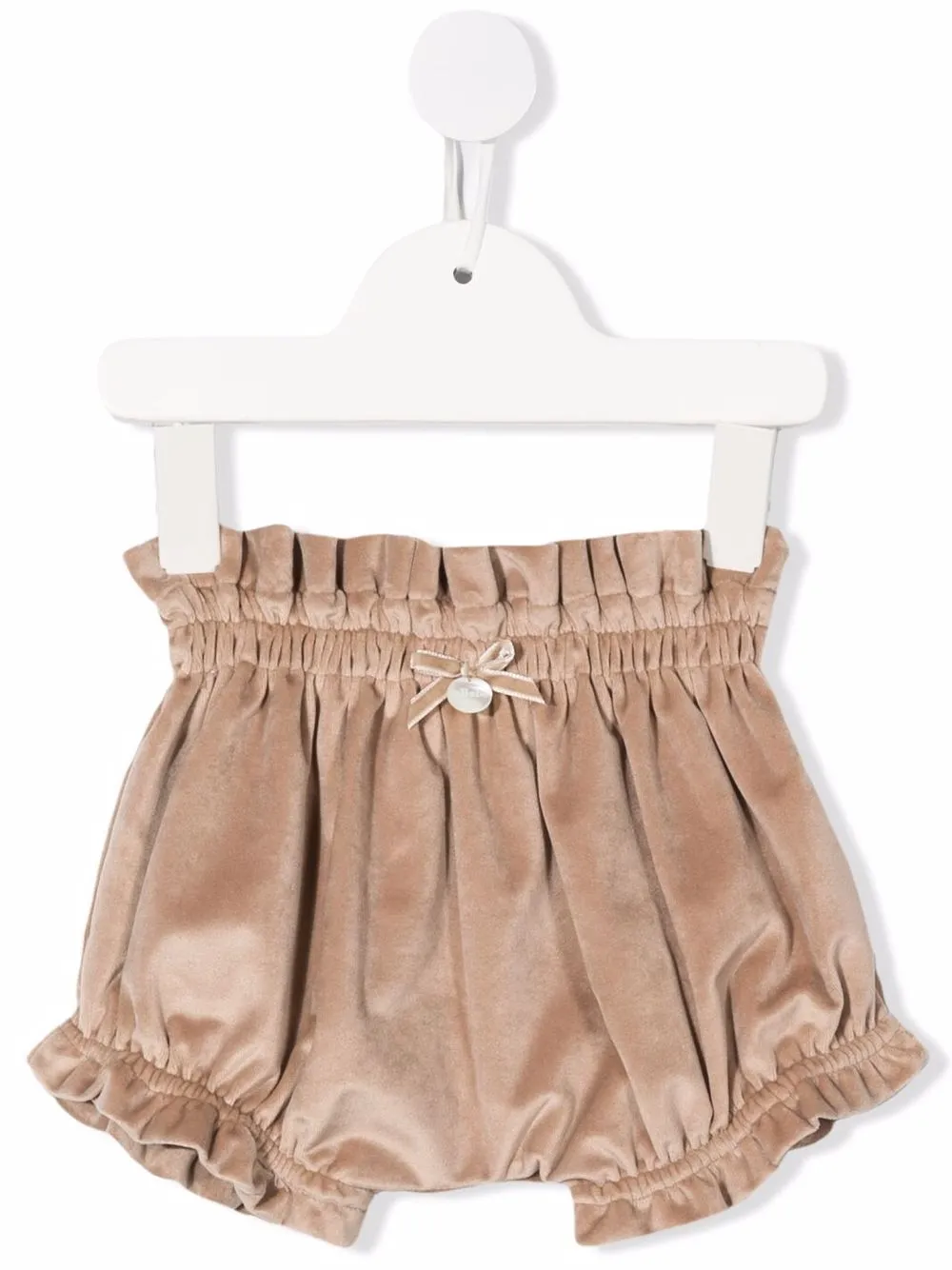 Le Bebé Enfant бархатные шорты с эластичным поясом