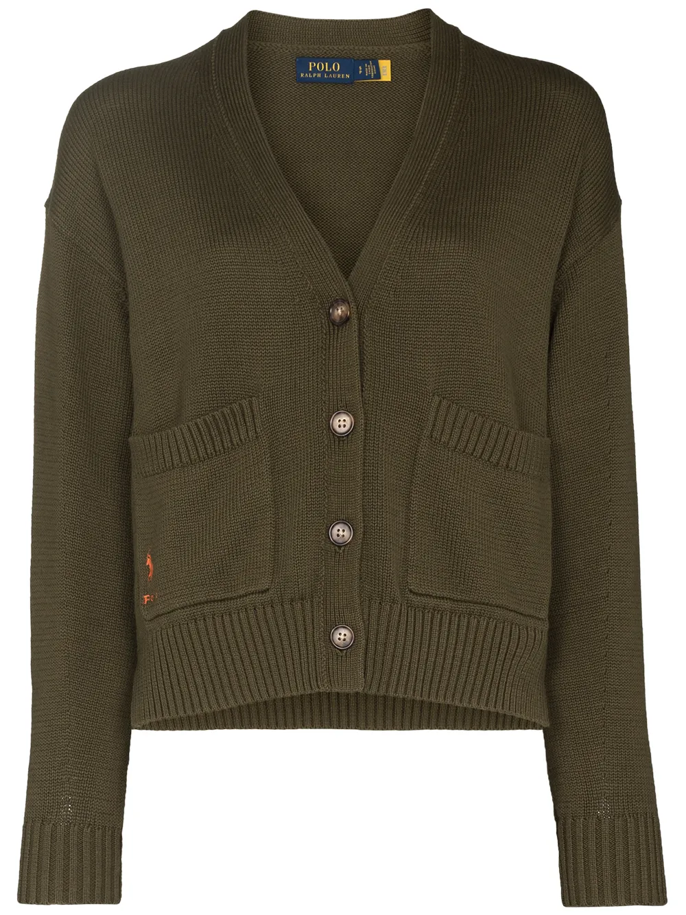 

Polo Ralph Lauren Polo Pony cotton cardigan - Green